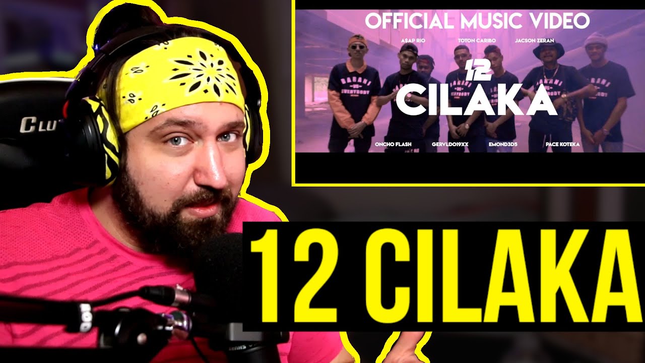 12 CILAKA | INDONESIAN RAP reaction 🔥🔥🔥