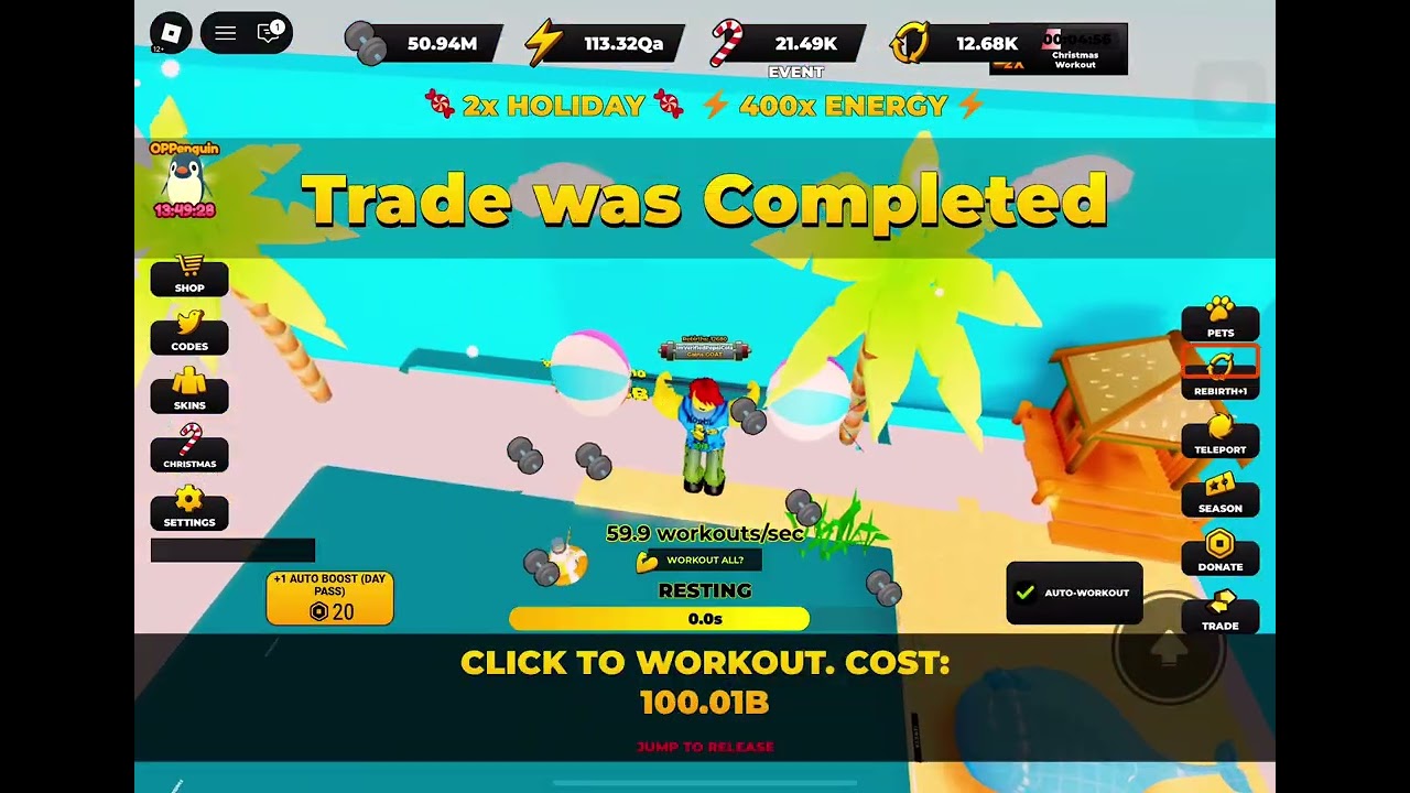 Revamped Rebirth Tactic | Roblox Strongman Simulator 