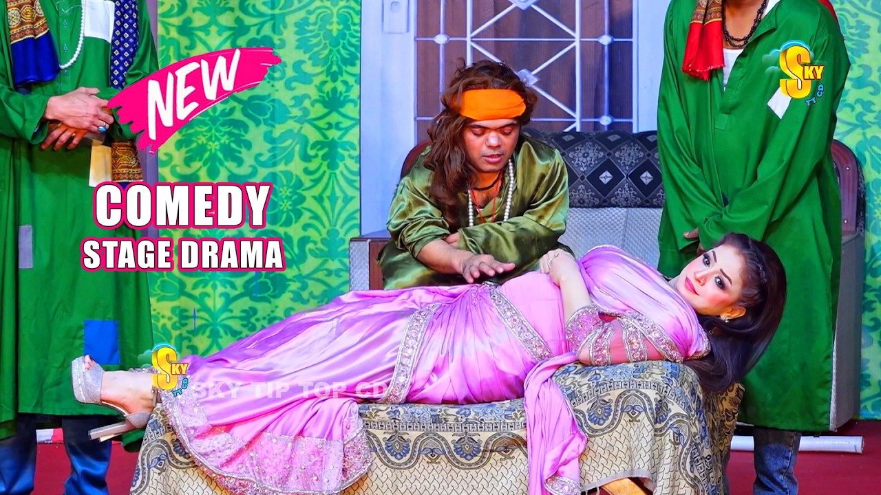 Vicky Kodu and Nida Choudhary | Asad Mukhra | New Stage Drama | Saath Sahelian | Comedy Clip 2025