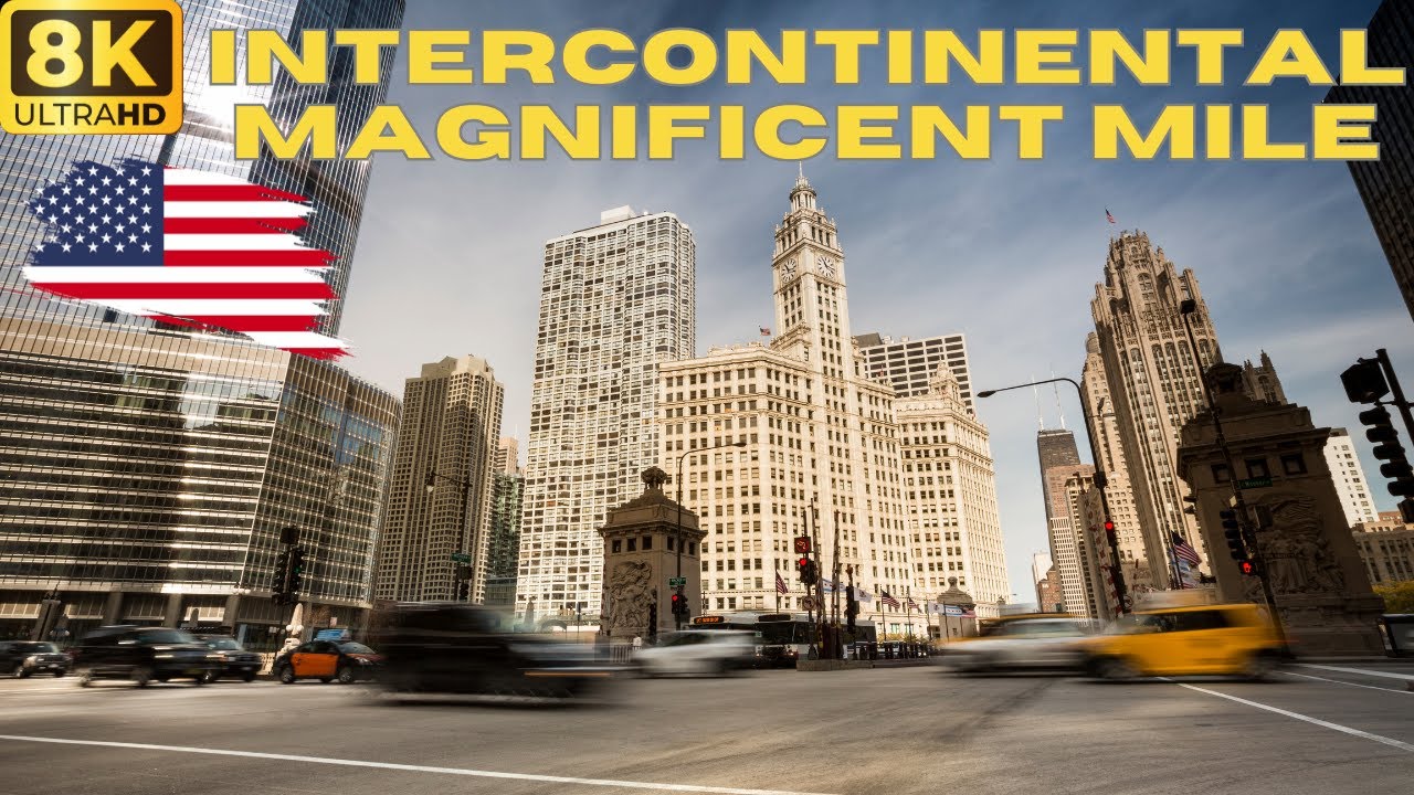 【8K】InterContinental Chicago Magnificent Mile, отель IHG - Пешая экскурсия - Экскурсия по номеру