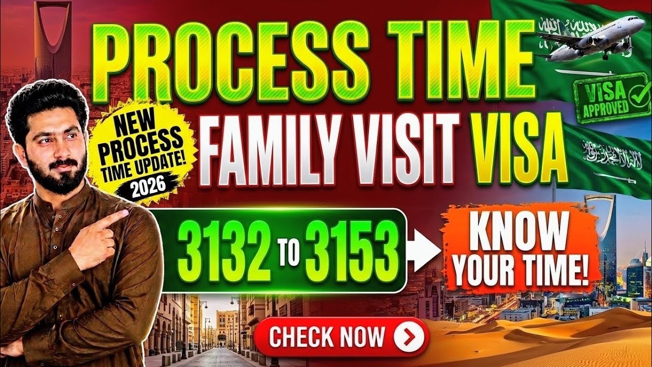 Saudi Family Visit Visa 2026 New Update 🇸🇦 | family visit visa kitne din mein aata hai? Saudi Visa