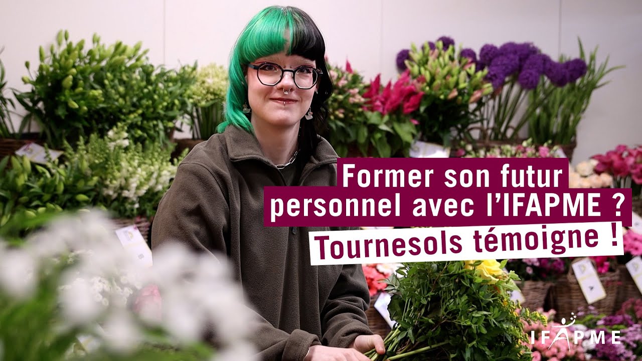 'Tournesols' forme des apprenants et apprenantes IFAPME en Alternance !