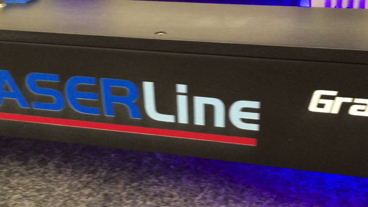 Gravadora e Corte Laser LASERLine NX-01 - Video de Lançamento (2016)