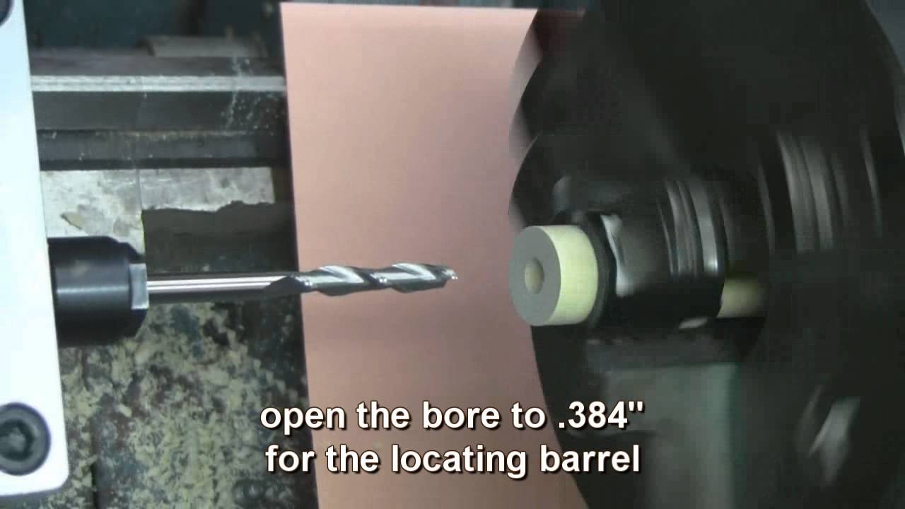 Cue Making - Joint Pin Installation using live tooling