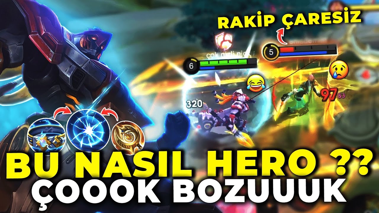 METANIN EN UYUZ HEROSU EXP HYLOS !! | Mobile Legends