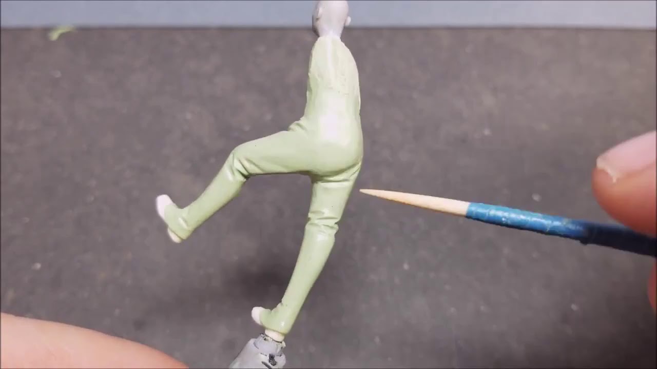 Sculpting a 54mm American Revolutionary War Soldier 2