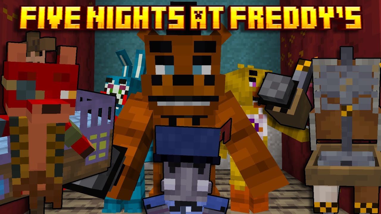 THIS MINECRAFT FNAF MOD GOT DOUBLE THE CONTENT! (Yet Another FNAF Mod Showcase)