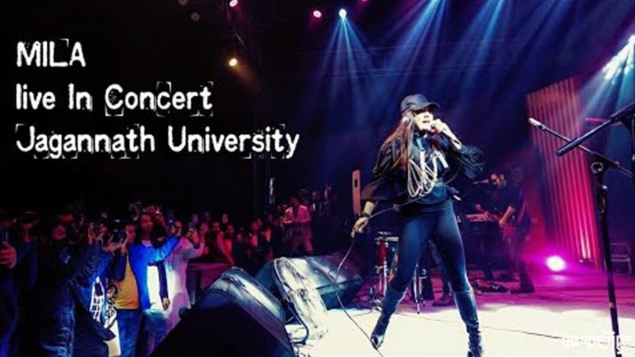 Mila Live Concert 2023 at Jagannath University Dhaka