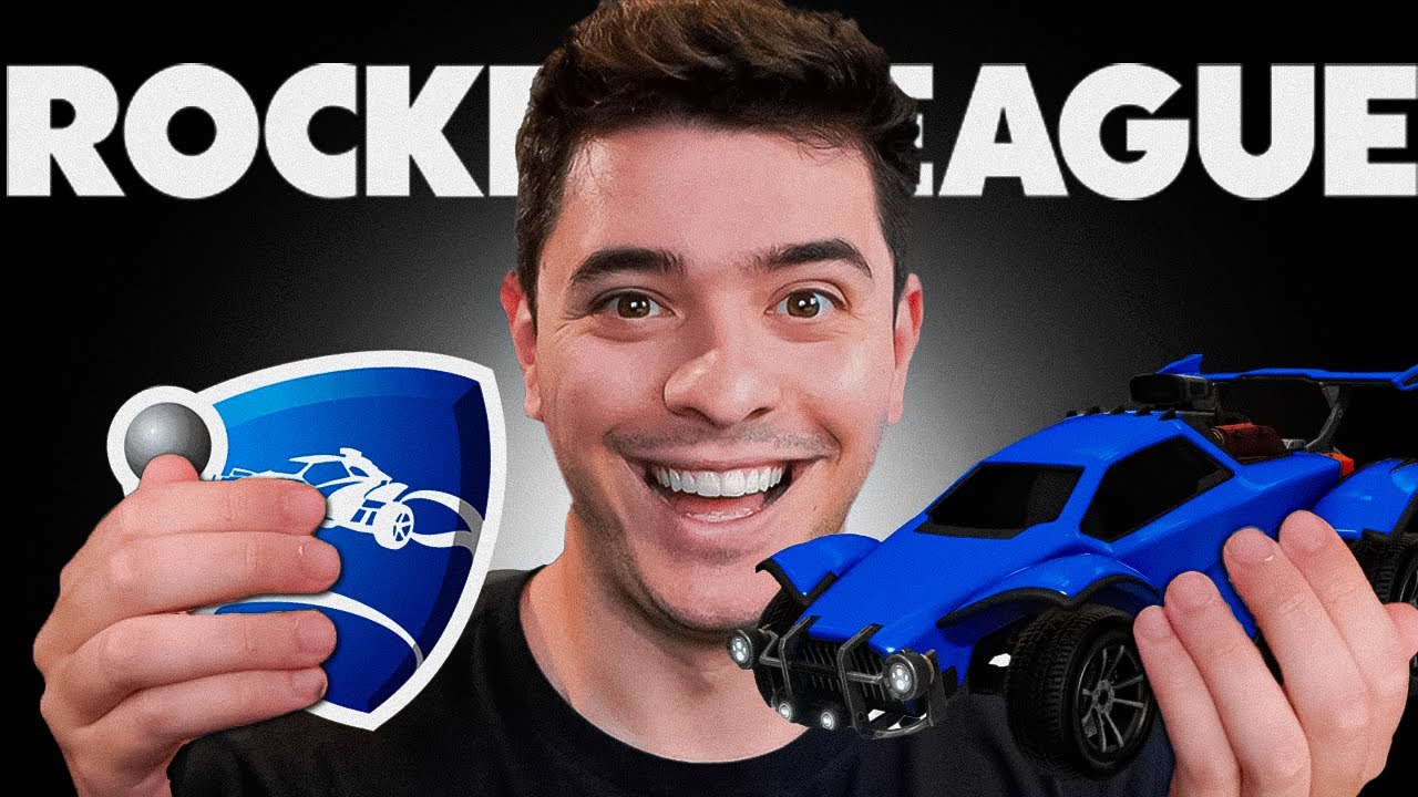 MINHA PRIMEIRA VEZ JOGANDO ROCKET LEAGUE! @Firewall154