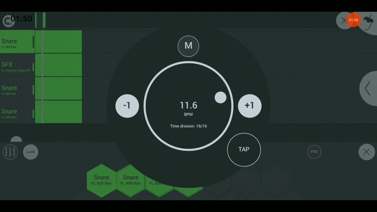 FL Studio Mobile - Single Cylinder 2stroke Engine Sound Simulation