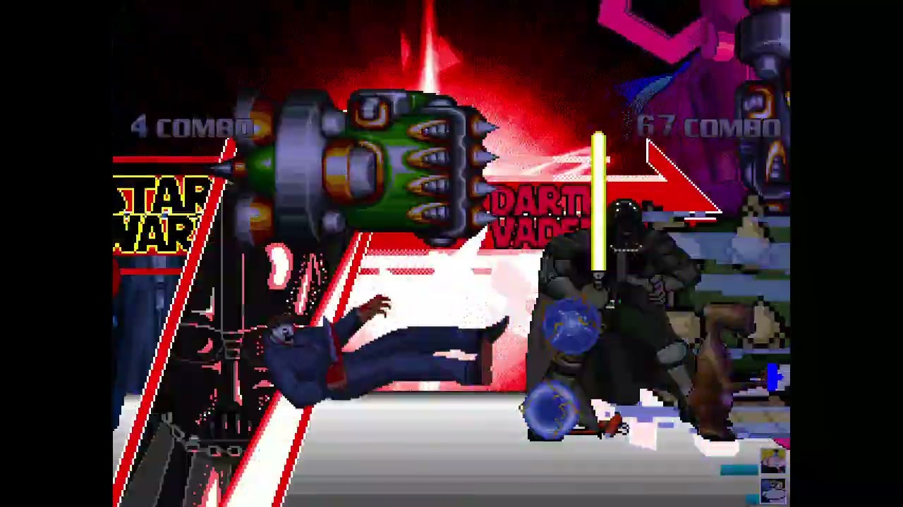 M.U.G.E.N: Team Infinity Sigma Vs Team Galactus