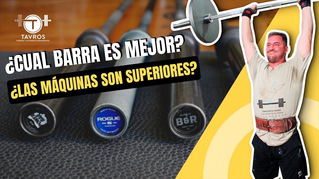 Barras olímpicas; su importancia en el desempeño físico