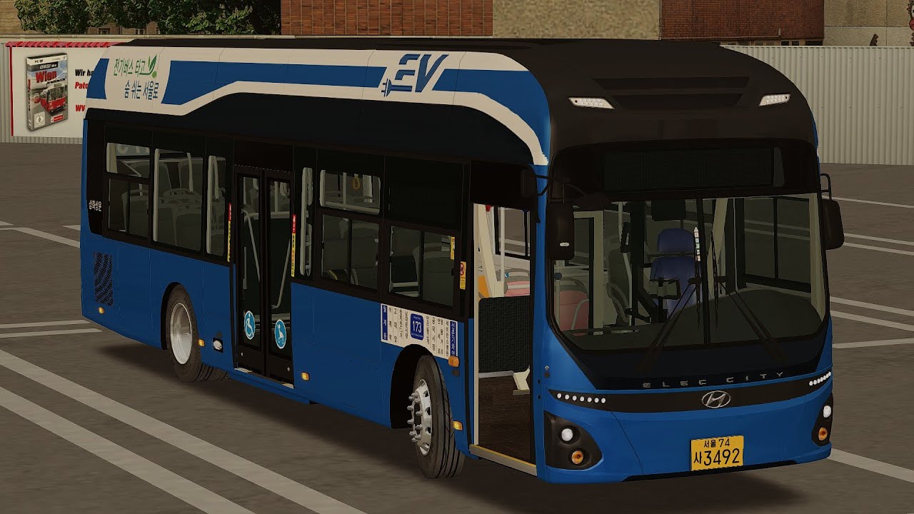 [OMSI 2] 삼화상운 173번 3492호 (Hyundai ELEC CITY 2023MY)