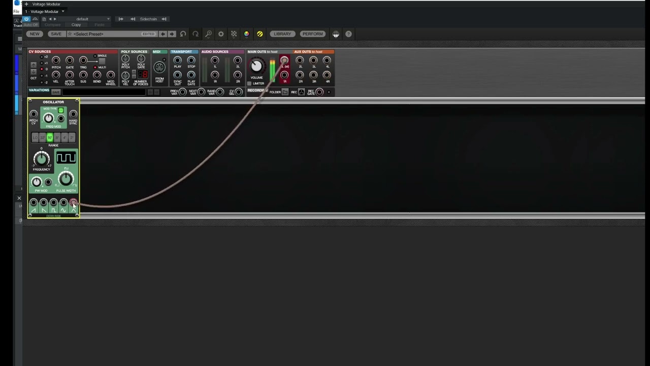 Voltage Modular tutorial part 1: Oscillators
