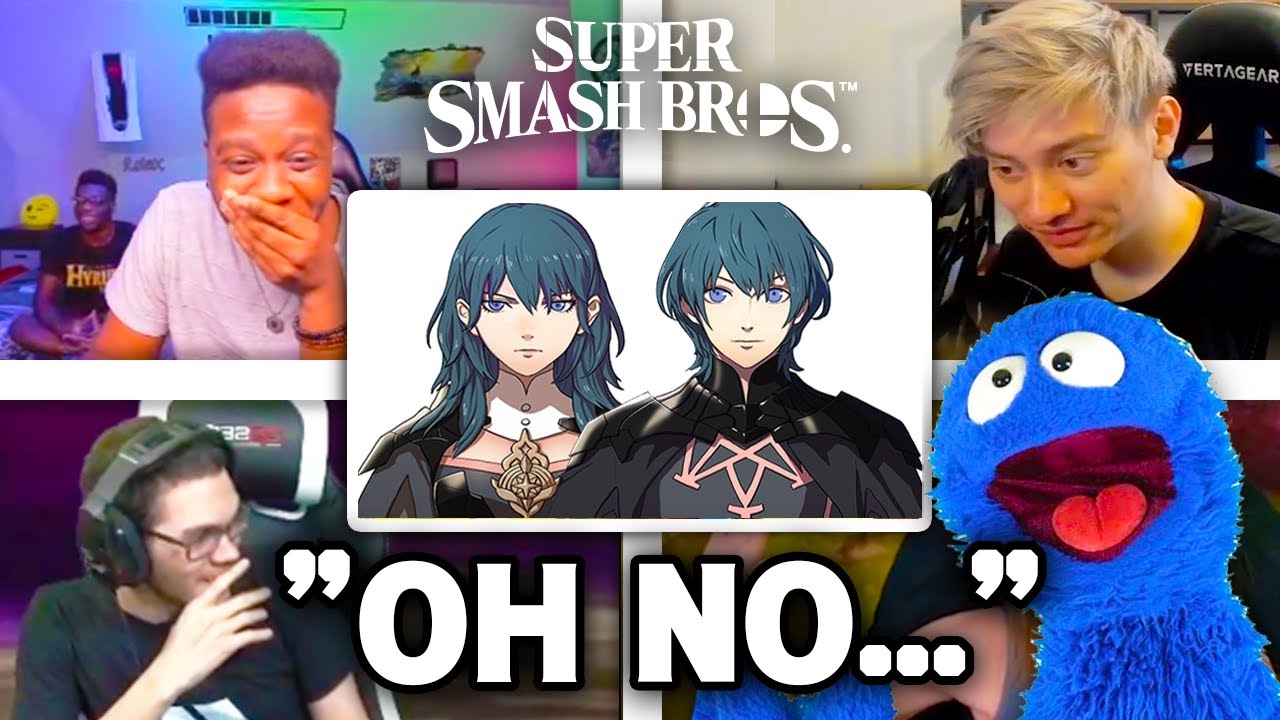 All Reactions to BYLETH Reveal Trailer - Super Smash Bros. Ultimate