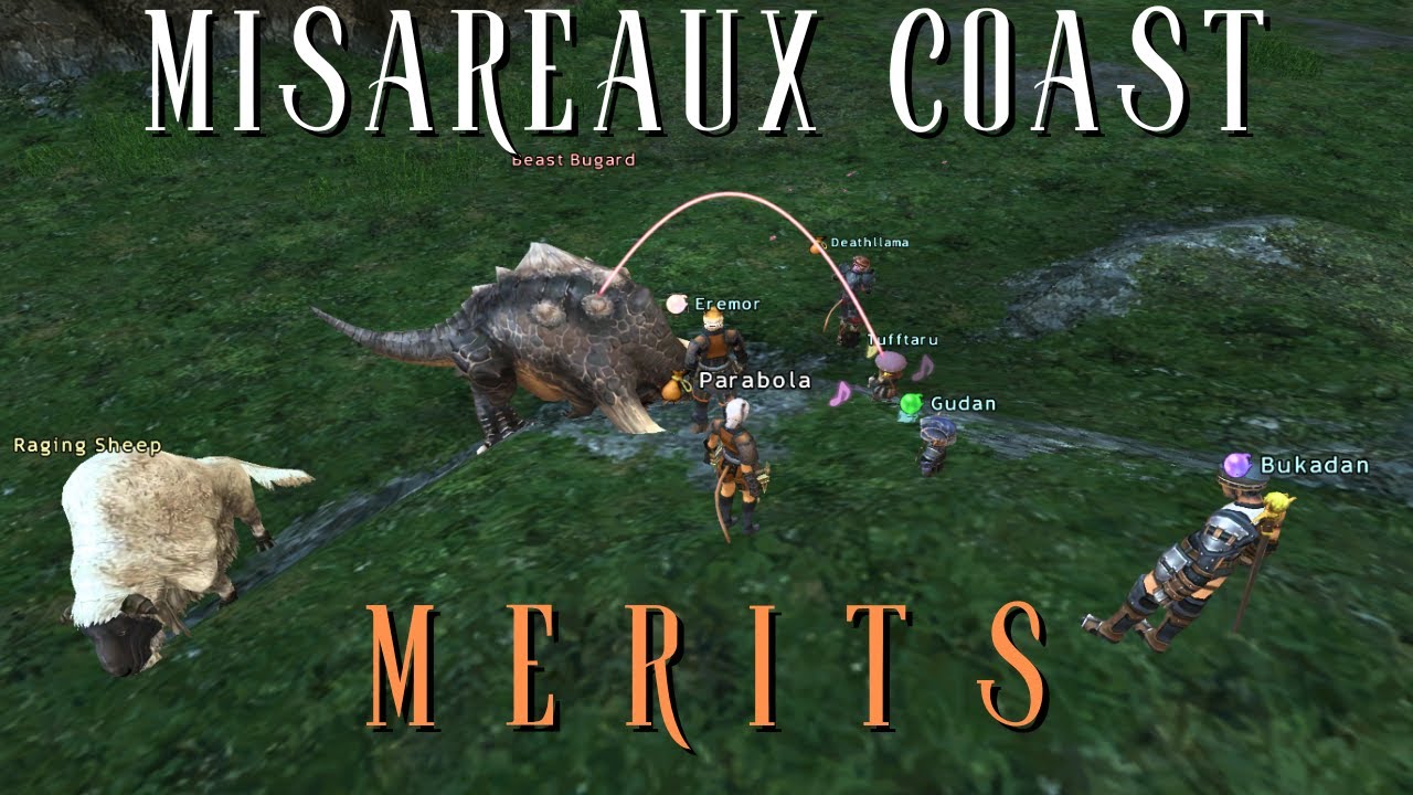 FFXI - Merits & XP - Misareaux Coast