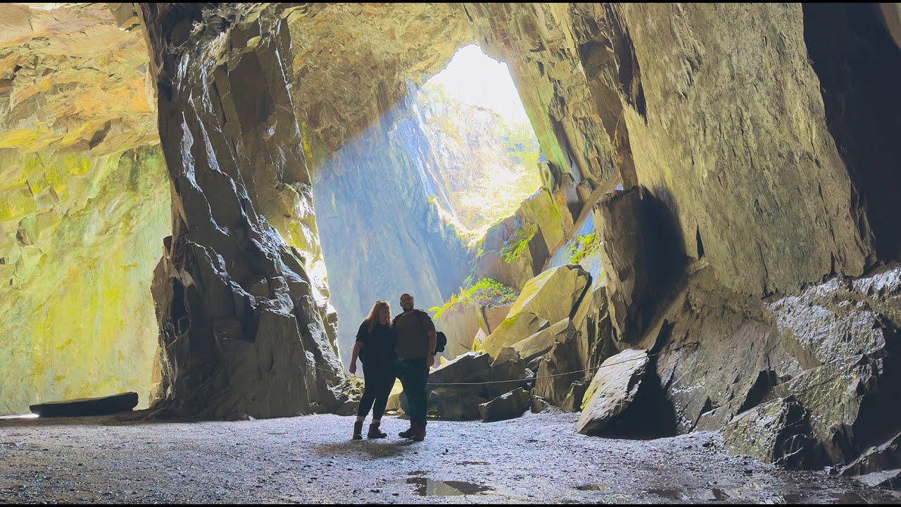 Exploring: Cathedral Cave & Slaters Bridge in the Lake District