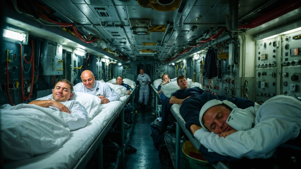 &iquest;C&oacute;mo DUERMEN, COMEN y TRABAJAN las Tripulaciones de un Submarino Nuclear?