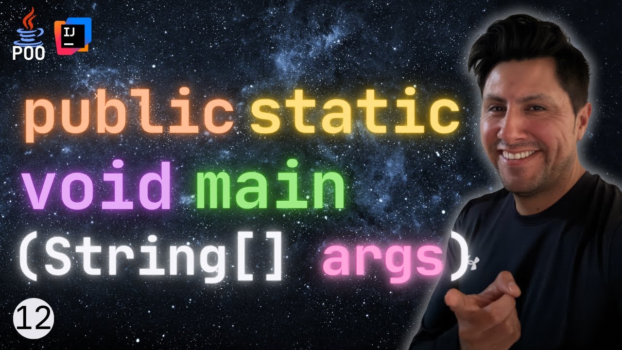 El método main en Java explicado paso a paso | public static void main(String[] args)