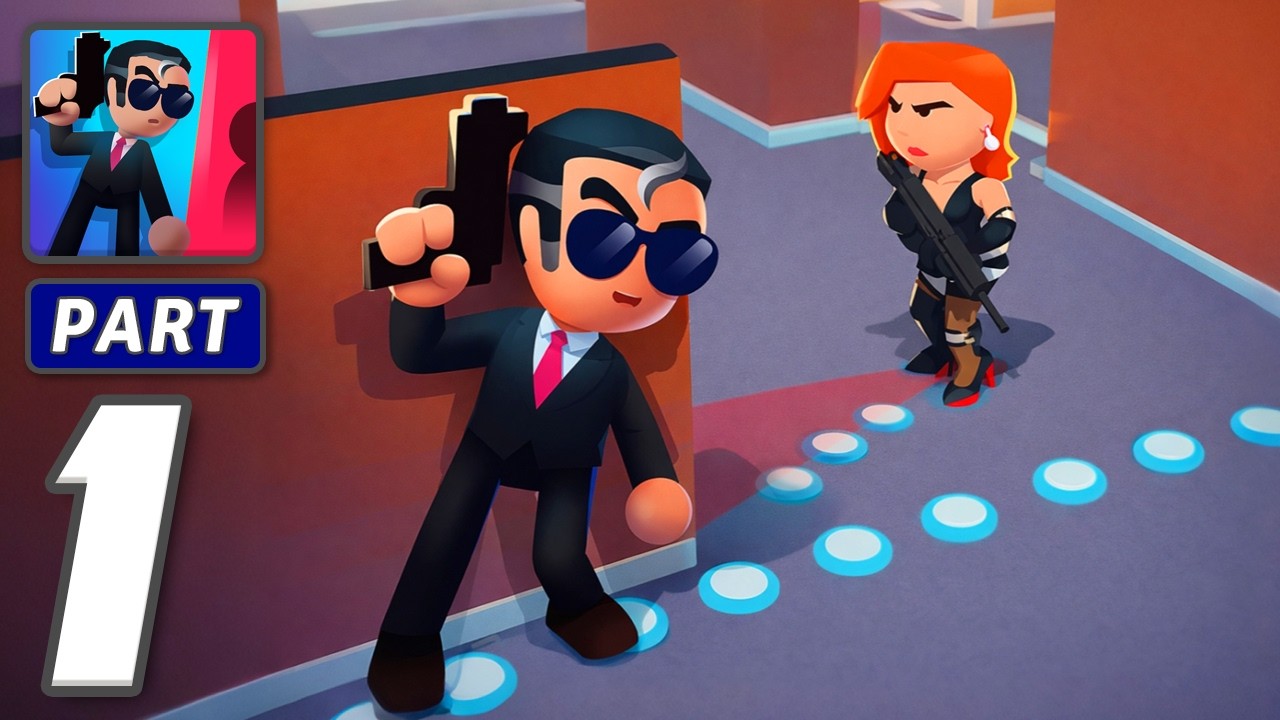 Mr Spy: Undercover Agent - Gameplay Walkthrough Part 1 - Secrets In The Shadows (iOS, Android)
