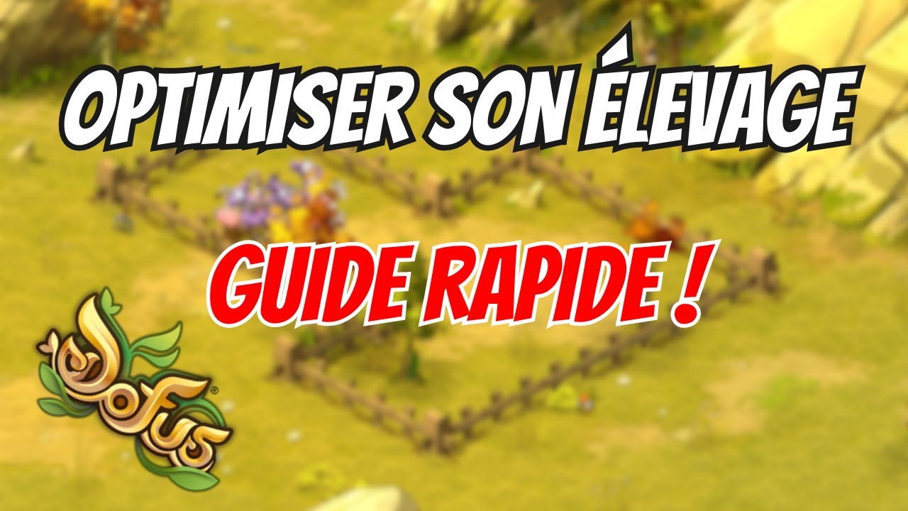 OPTIMISER SON ÉLEVAGE EN UNE VIDÉO !