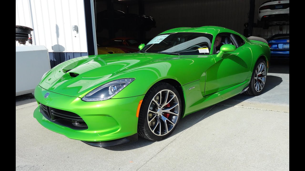 2014 Dodge SRT Viper GTS Coupe in Stryker Green - My Car Story with Lou Costabile