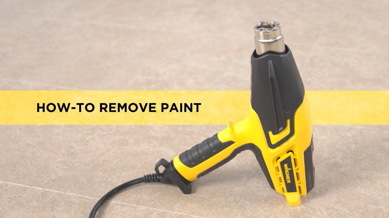 How to Remove Paint Using a Heat Gun