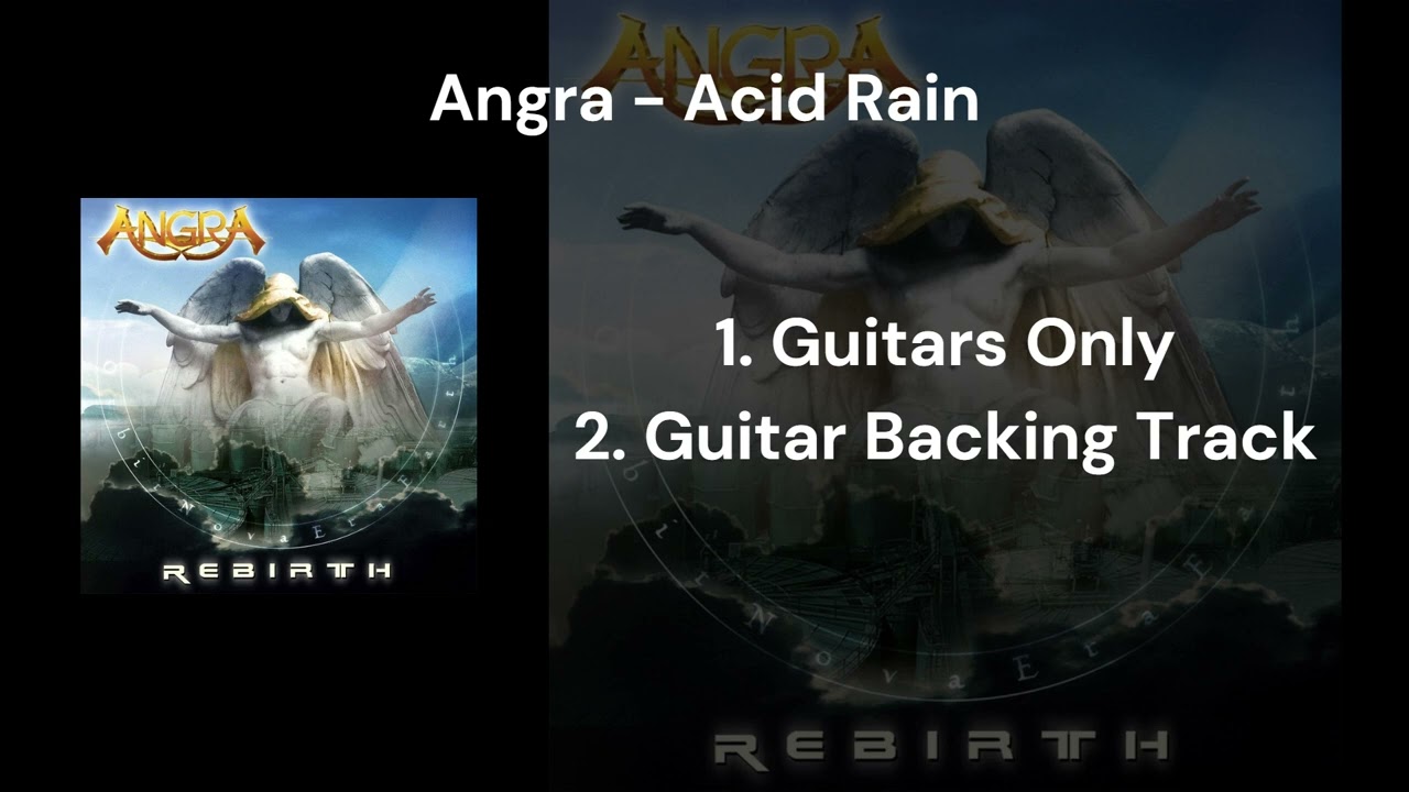 Angra - Acid Rain (Guitars Only & Guitar Backing Track)