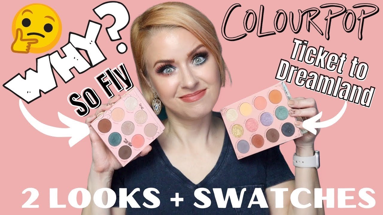 ColourPop SO FLY Eyeshadow Palette Review + 2 Looks | Steff's Beauty Stash