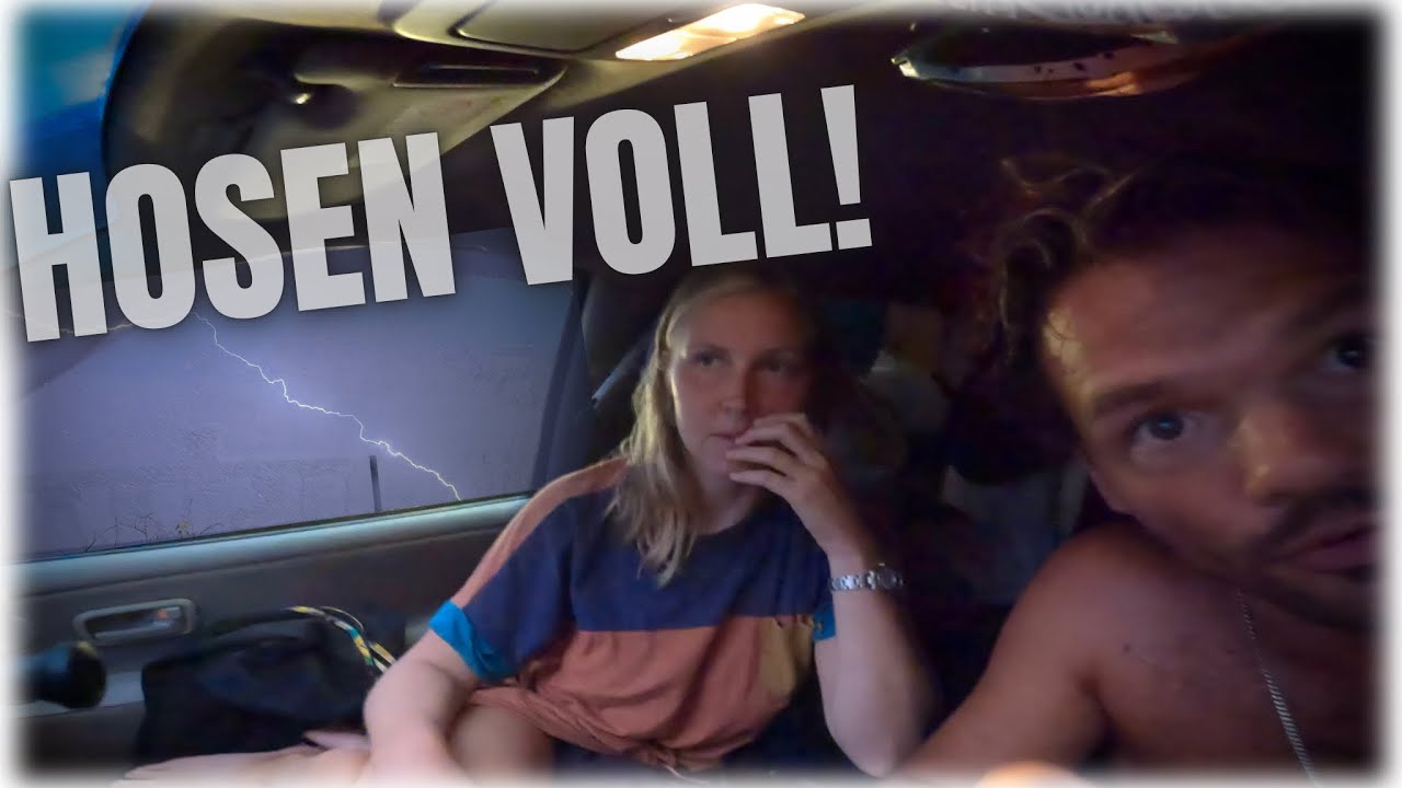 UNTERSCHÄTZTE Naturgewalten 😱!!! | Heftiges Unwetter beim Vanlife in Griechenland | EP 37