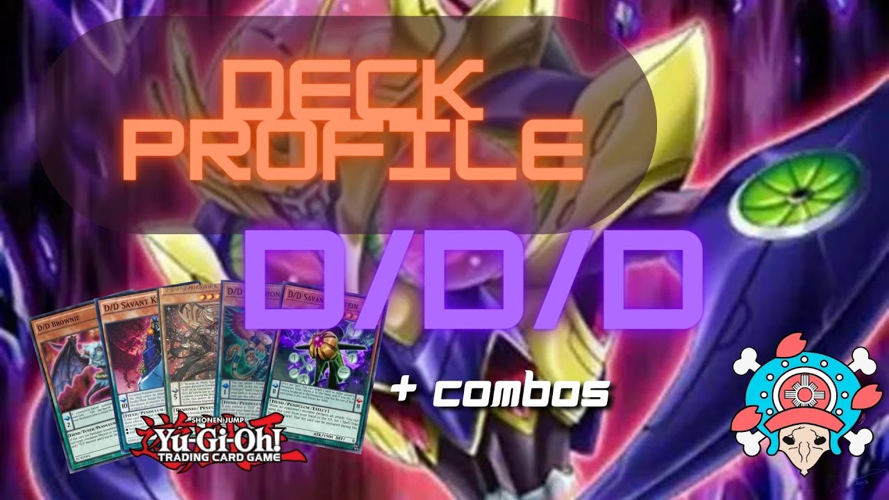 YU-GI-OH! DDD Deck profile & combos. Versión pura.