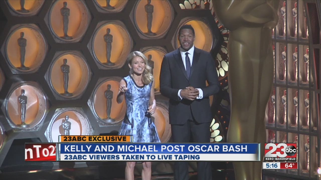 Kelly and Michael take over Hollywood for post show