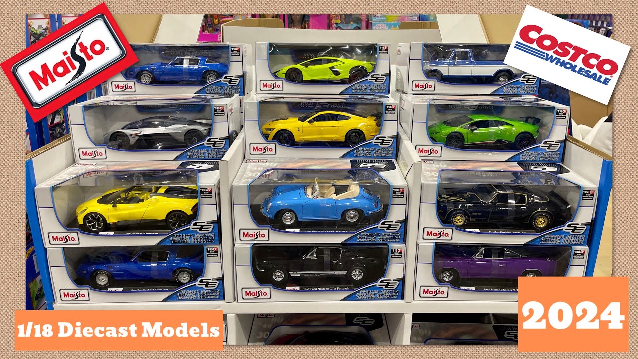 2024 Third Wave Of 1:18 Maisto Diecast Models At Costco South Australia