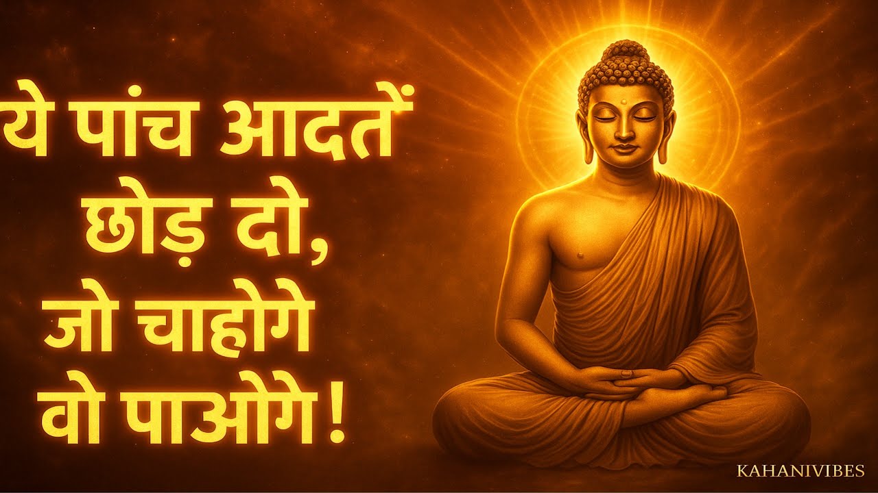 Buddha’s Life Changing Truth | ये 5 गलतियाँ छोड़ दीं तो जीवन बदल जाएगा | Deep Spiritual Guide