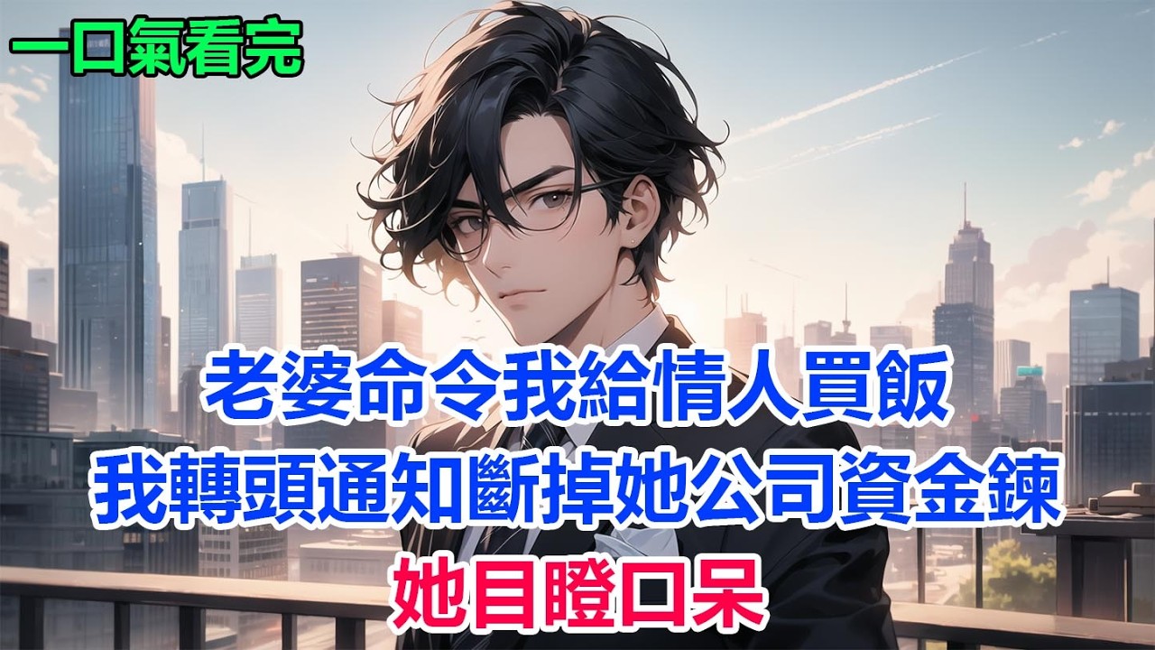老婆命令我給情人買飯，我轉頭通知斷掉她公司資金鍊，她目瞪口呆