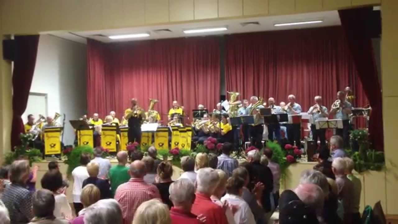 Postkapelle Bad Kissingen und Waldfensterer Bergmusikanten in Oberthulba