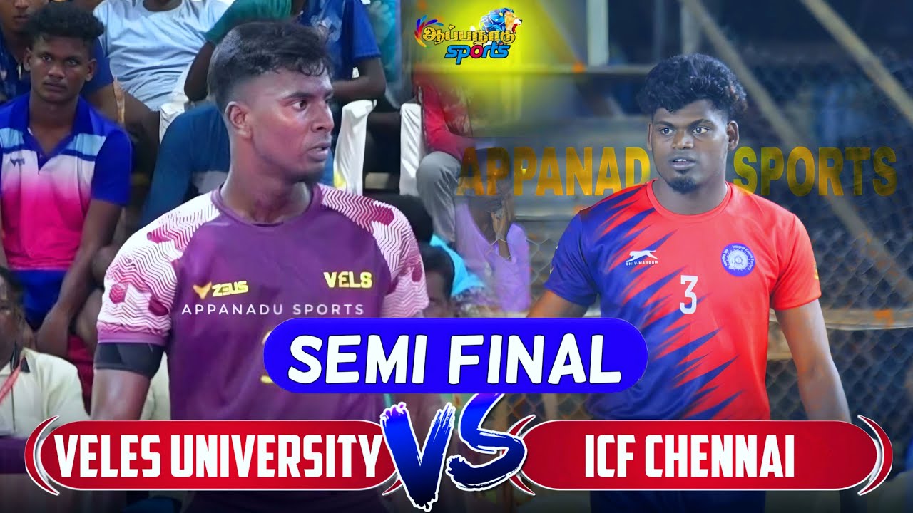 SF || ICF CHENNAI VS VELS CHENNAI || ALL INDIA  KABADDI MATCH KATTAKUDI 2025