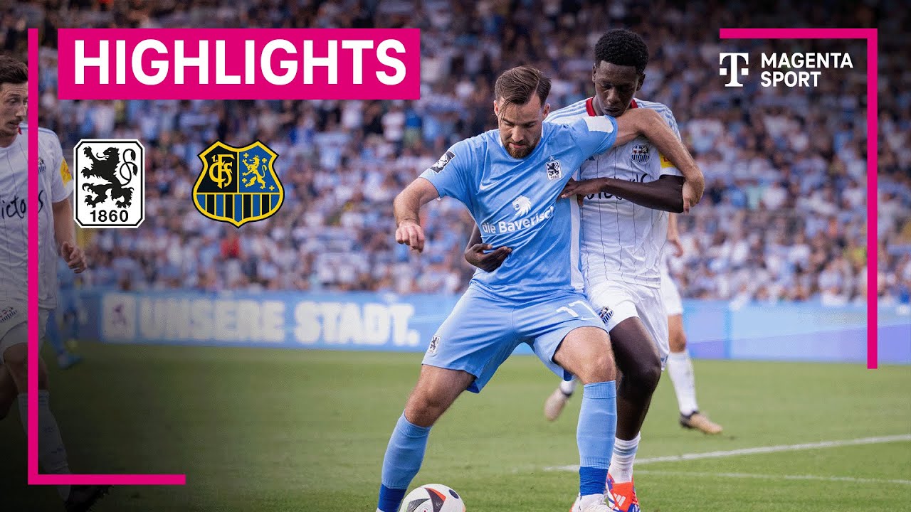 TSV 1860 München - 1. FC Saarbrücken | Highlights 3. Liga | MAGENTA SPORT