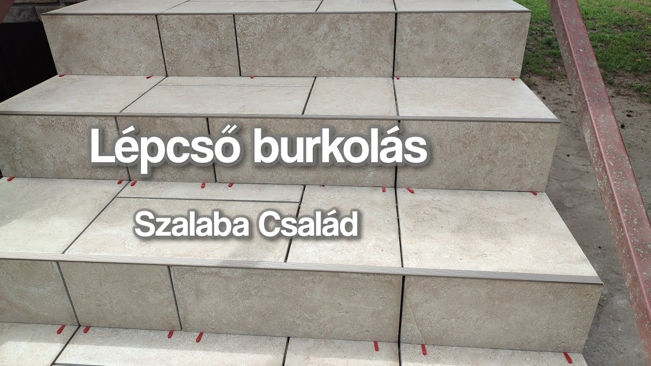 L&eacute;pcső burkol&aacute;s
