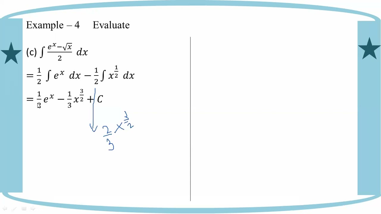 # Grade 12 Math (ch 10) Integration of Trigonometric functions + Eg   4