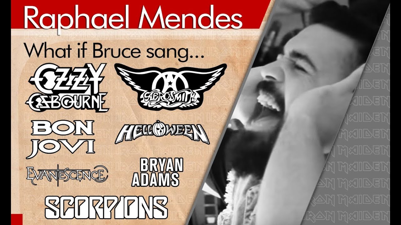 What if Bruce Dickinson sang in other bands?! #1 By Raphael Mendes