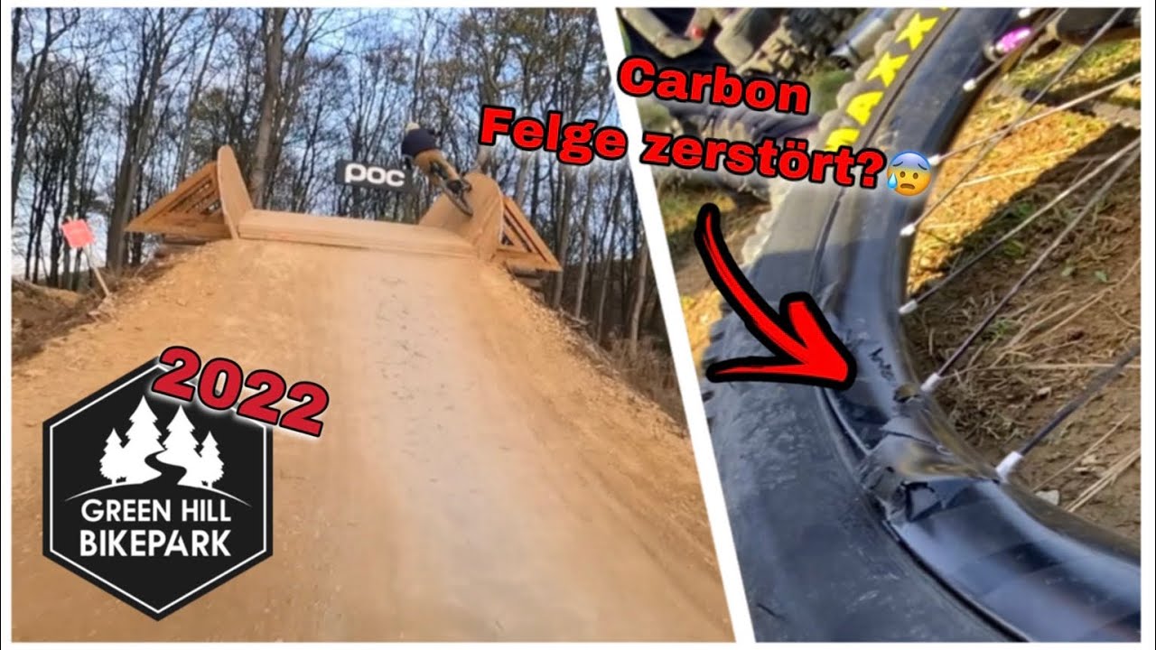 Carbonfelge in Greenhill Bikepark zerstört?😱 Komplette Eskalation