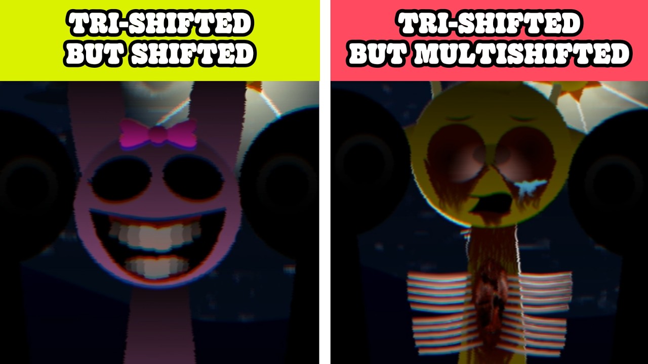 Incredibox Sprunki Tri-Shifted but Shifted vs Tri-Shifted but Multishifted Remasterd