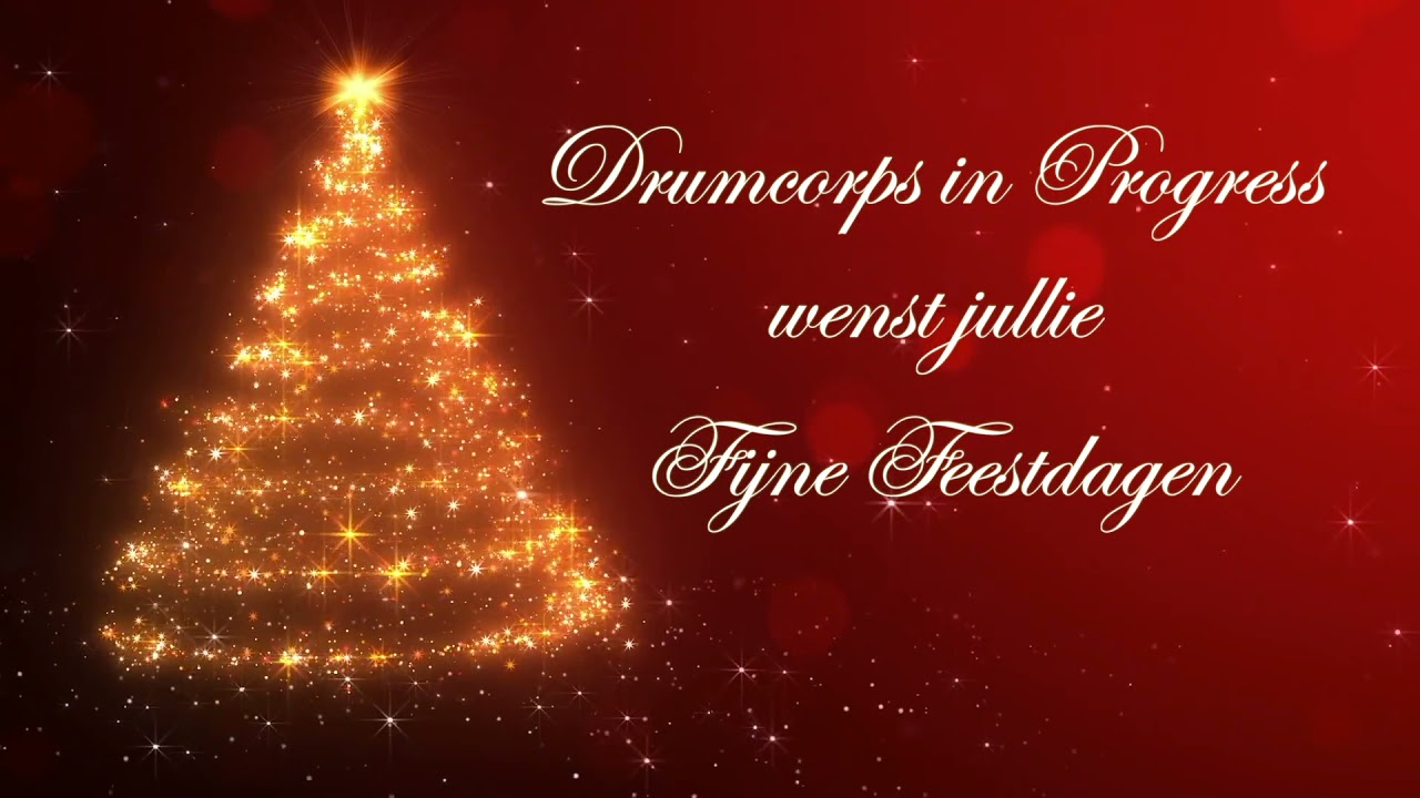 Drumcorps in Progress wenst jullie Fijne Feestdagen! (2021)