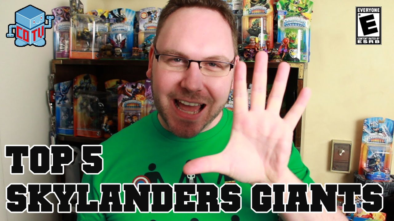 Skylanders 101 - TOP 5 SKYLANDERS GIANTS