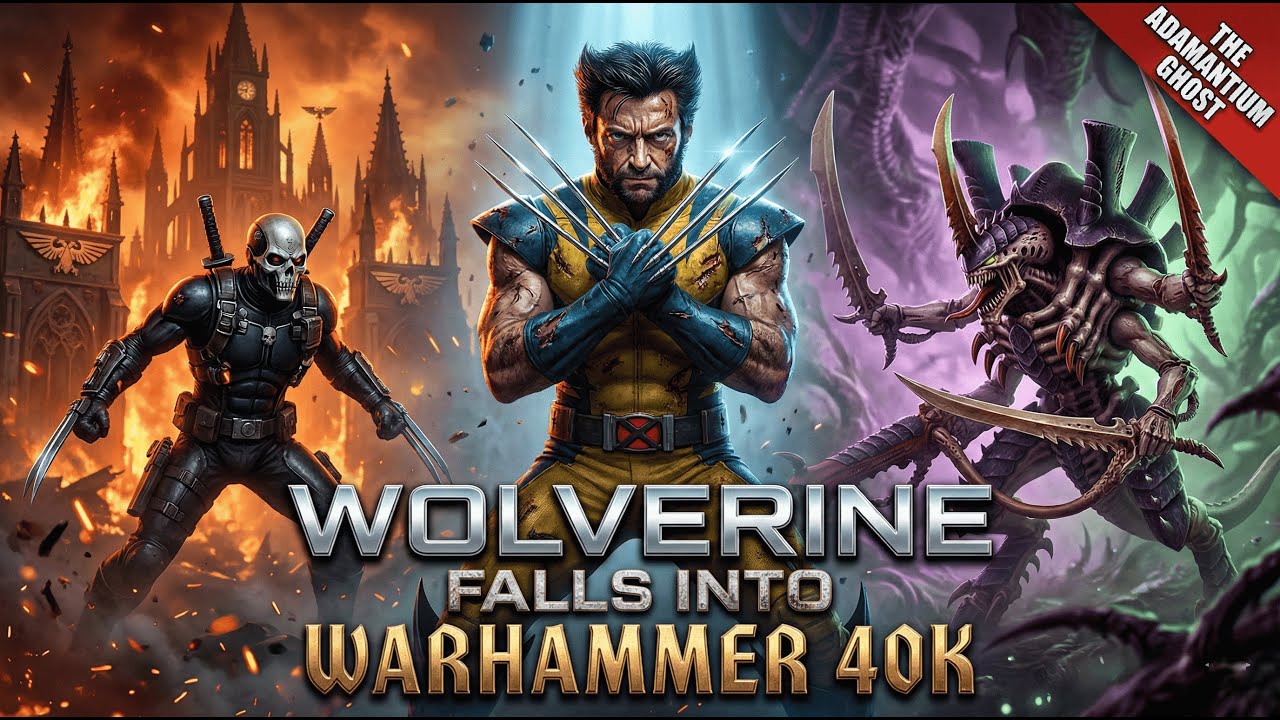 What If WOLVERINE Was an Imperial Assassin in Warhammer 40K?