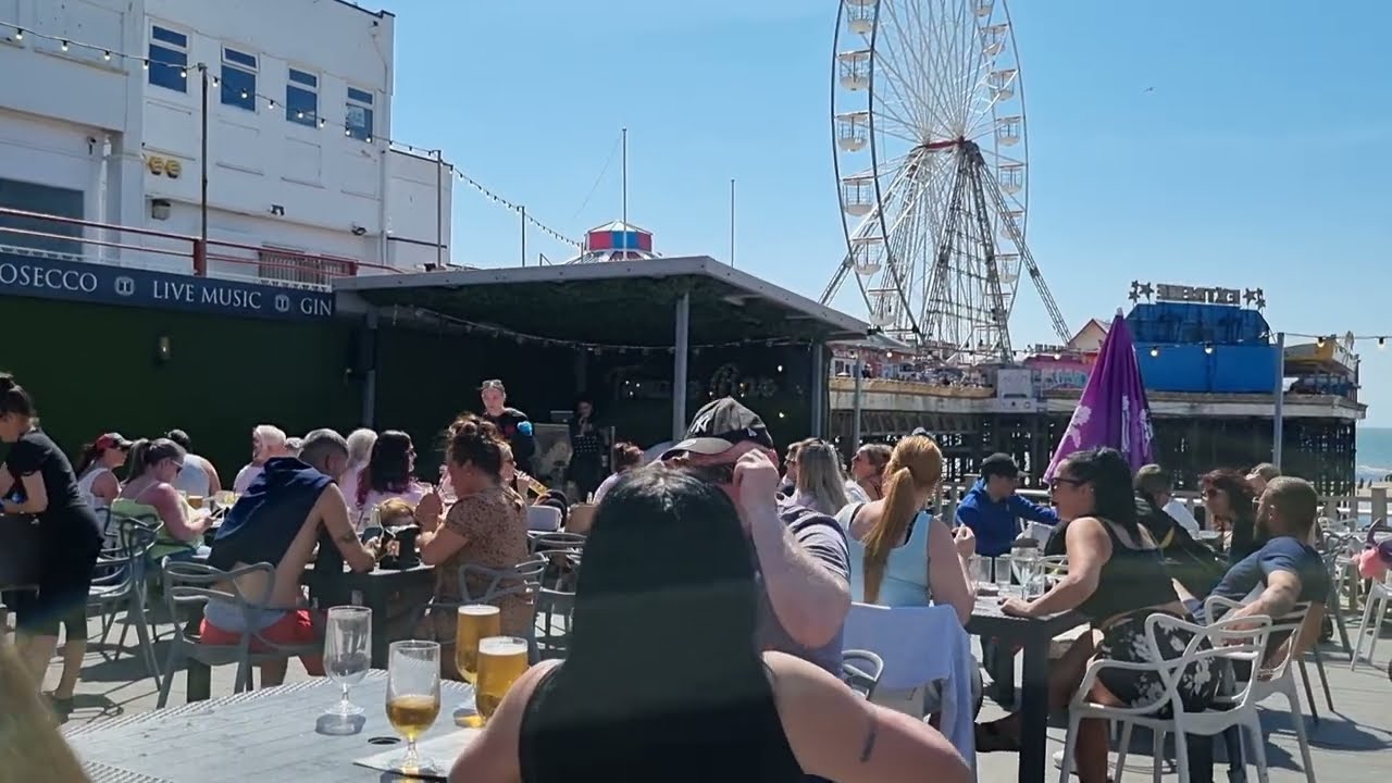 Blackpool - Girls Just Wanna Have Fun Terrace Bar Central Pier