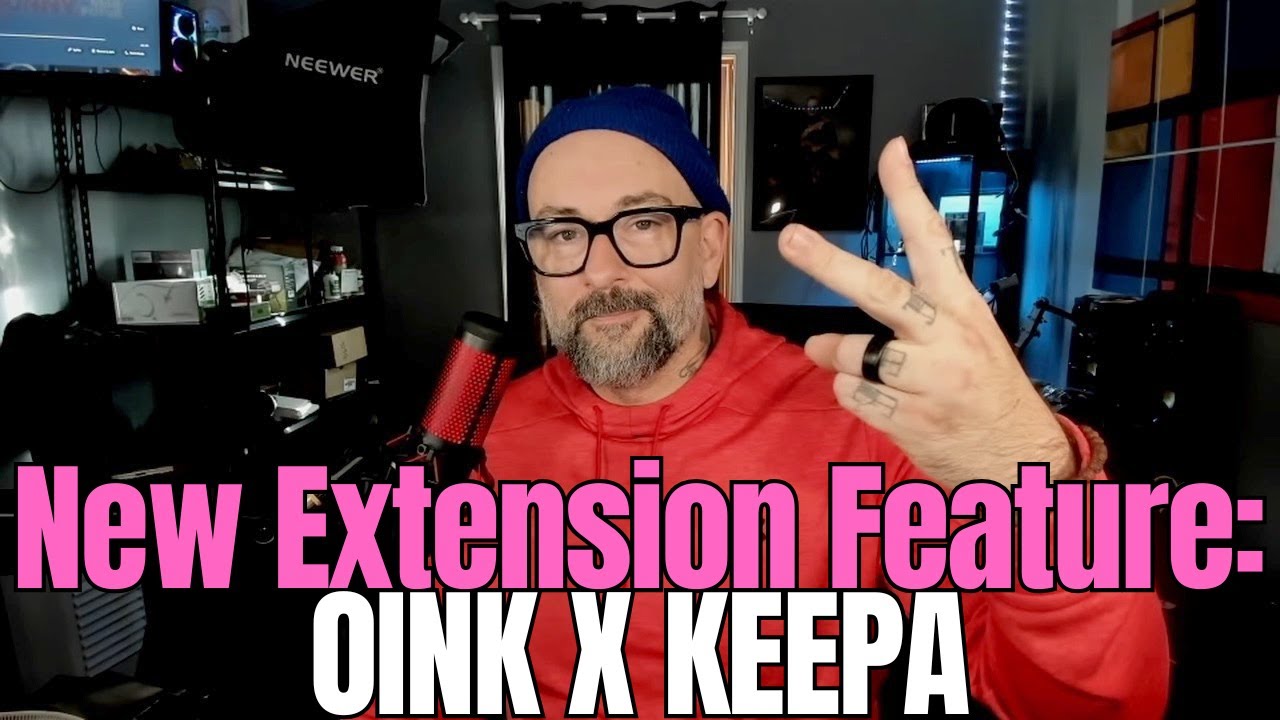 Новая функция расширения L OINK X KEEPA | Используйте Keepa для более эффективного поиска товаров...