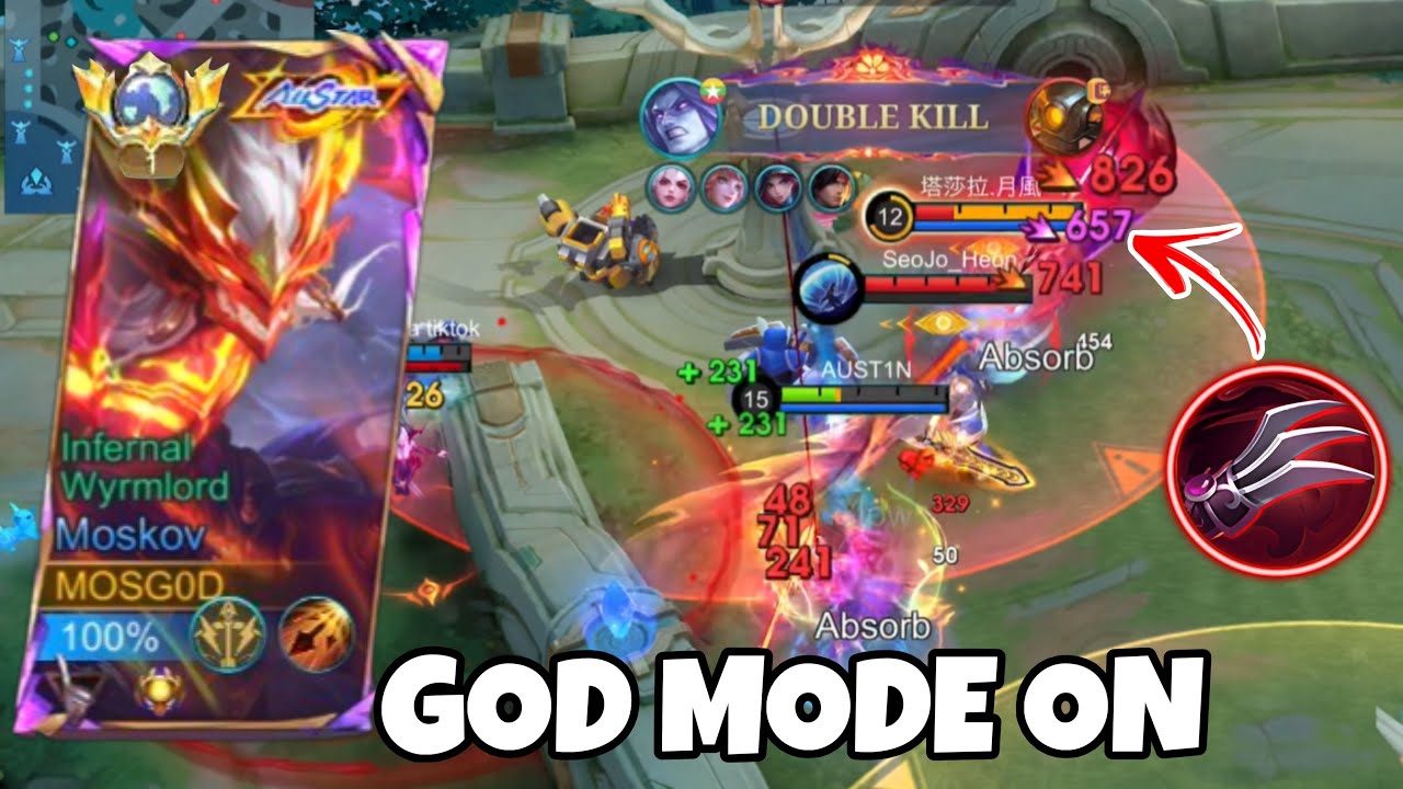 MOSKOV IS REALLY GOD MODE ON WITH THIS TOP GLOBAL 1 BUILD 🔥☠️ | MUST TRY BUILD 