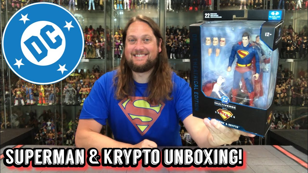 Superman Movie Edition DC McFarlane Toys Unboxing & Review!